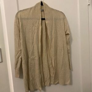Vince Wool Cashmere Open Face Cardigan